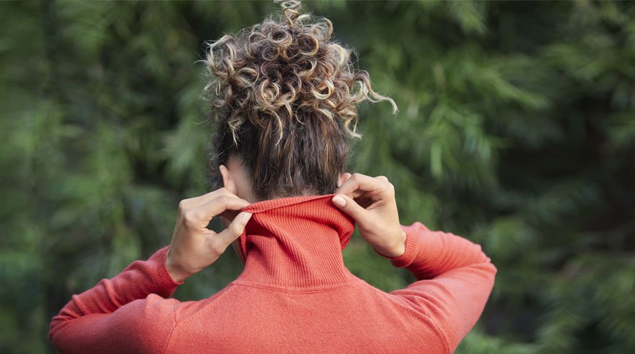Loose Curly Updo